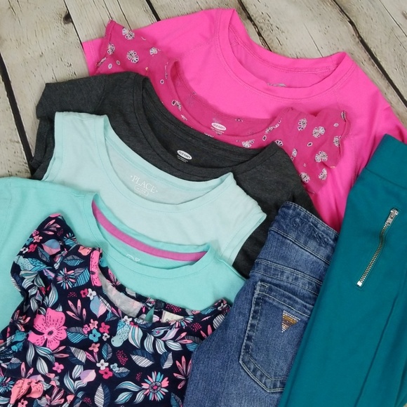 Guess / Old Navy Vineyard Vines / Children's Place Other - Girl's Size 7-7/8 BUNDLE! 8 Pieces!
